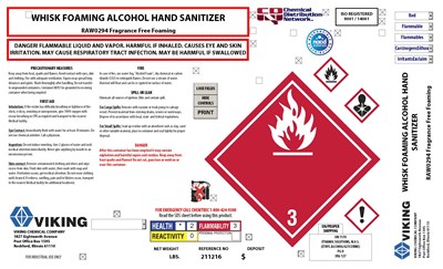 Whisk Foaming Alcohol Hand Sanitizer (Whisk Foaming Alcohol Hand Sanitizer 0294)